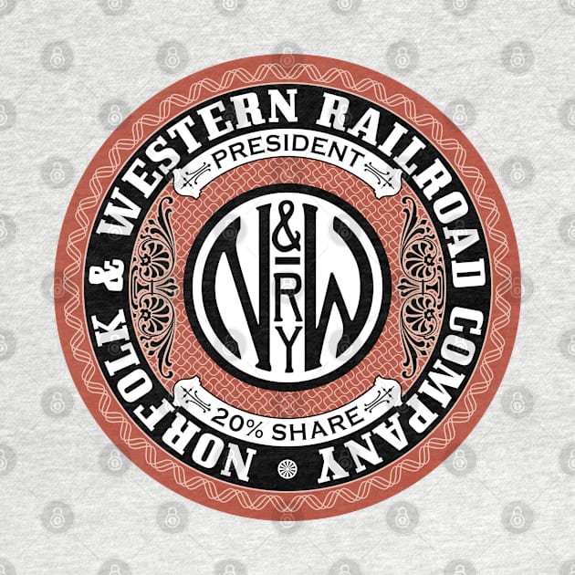 Norfolk and Western Railroad (18XX Style) by Railroad 18XX Designs